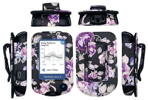 Accessoire Freestyle Libre 2 étui en cuir et film écran de protection pour lecteur