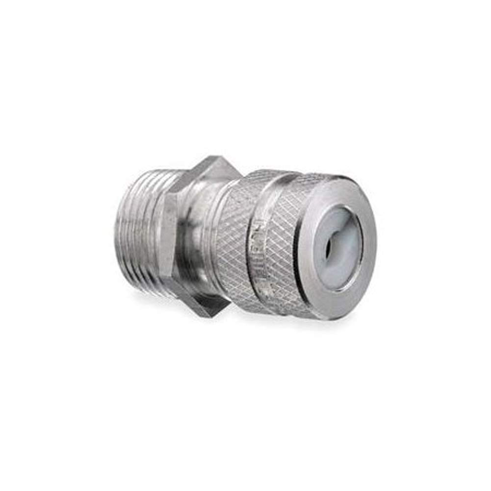 Connecteurs de cordon Hubbell SHC1041 mâle droit en aluminium 1,6-1,9 cm
