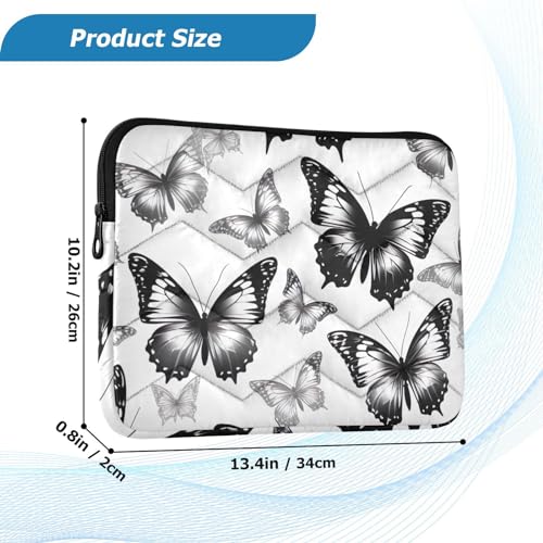 Funda para Laptop 13-14 Pulgadas con Diseño de Mariposas miniatura 3