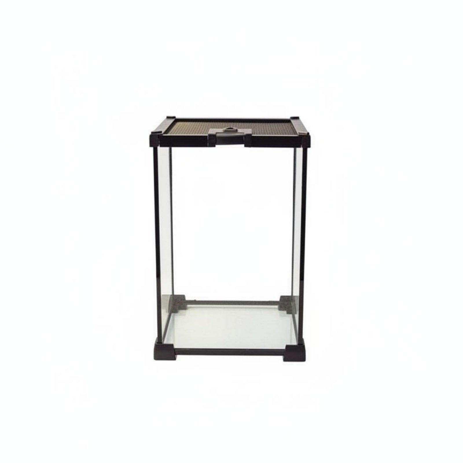 Glass Reptile Terrarium Anti-Prevent Transparent Reptile Enclosure Top Ventilation Amphibian Breeding Box for Hobbyists, Desktop 20x20x30cm|Pet Supplies| Reptile Supplies-image-45