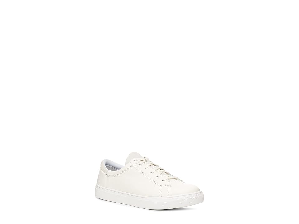 UGG Baysider Low Weather (White Leather) Men's Shoes INTERNATIONAL SHIPPING