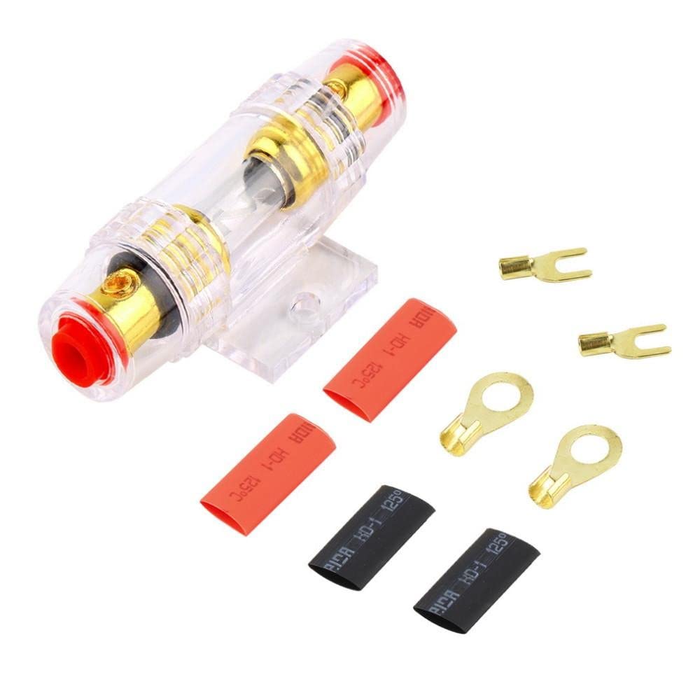 Sound Way Kit Cavi Impianto Auto Amplificatore, Subwoofer Alimentazione e RCA 2 canali