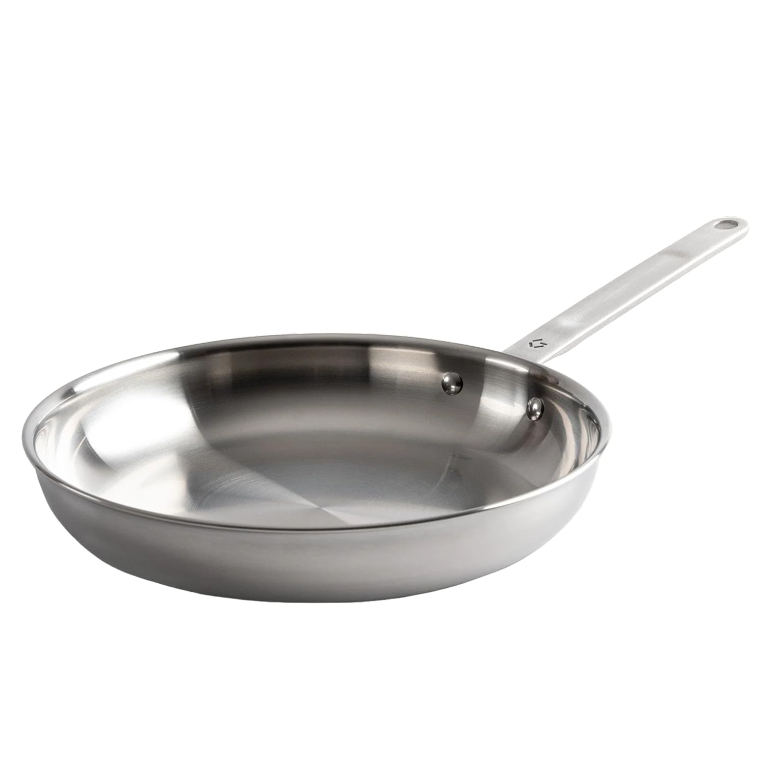 Gastrotools Patelnia 28 cm – 5-warstwowa stal – aluminiowy rdzeń | Doskonałe przewodzenie ciepła • Równomierne smażenie • Do indukcji, gazu i piekarnika • Bez powłoki