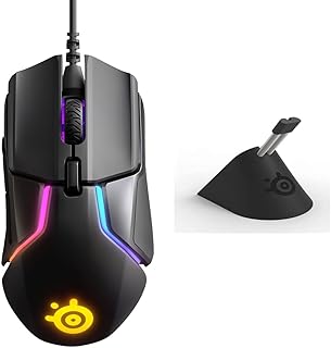 SteelSeries Rival 600 - Gaming Mouse - 12,000 CPI TrueMove3+ Dual Optical Sensor - 0.05 Lift-off Distance + FREE Mouse Bungee