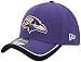 NFL Baltimore Ravens 39Thiry Flex Fit Cap, Reverse Team Color, Medium/Large