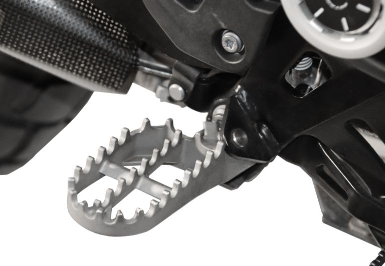 Coppia pedane in gomma per poggiapiedi originali enduro R 1200/1250 GS LC - ADV LC Coppia Copri Pedane Antiscivolo