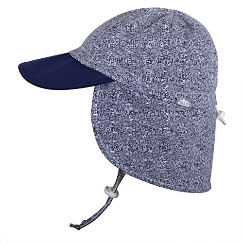 赤ちゃん幼児キッズUPF 50太陽保護調節可能なネックフラップハット