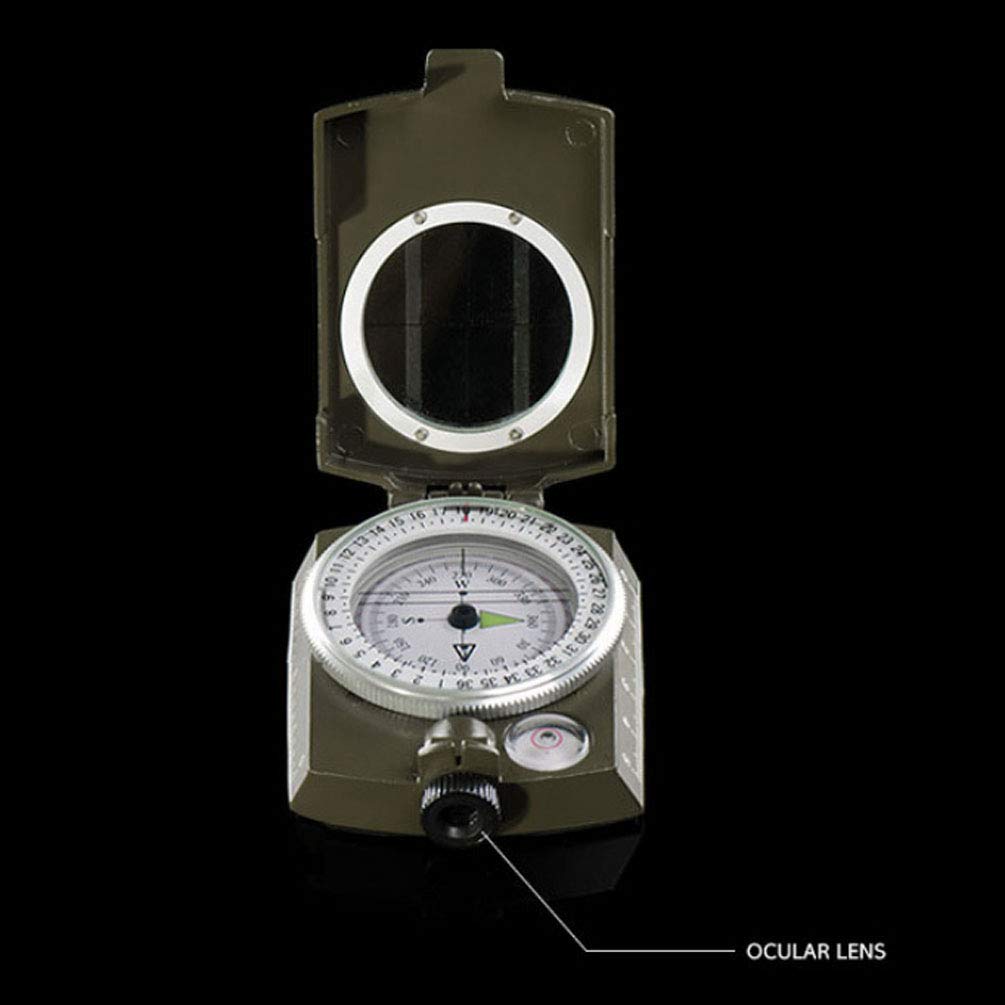 Beau Boussole Pliable, Outils De Boussole De Navigation Extérieure Portables, pour Le Camping, La Randonnée Et d'autres Activités De Plein Air Durable