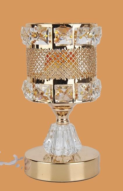 GoldenGlow Electric Fragrance Oil Burner/Night Light