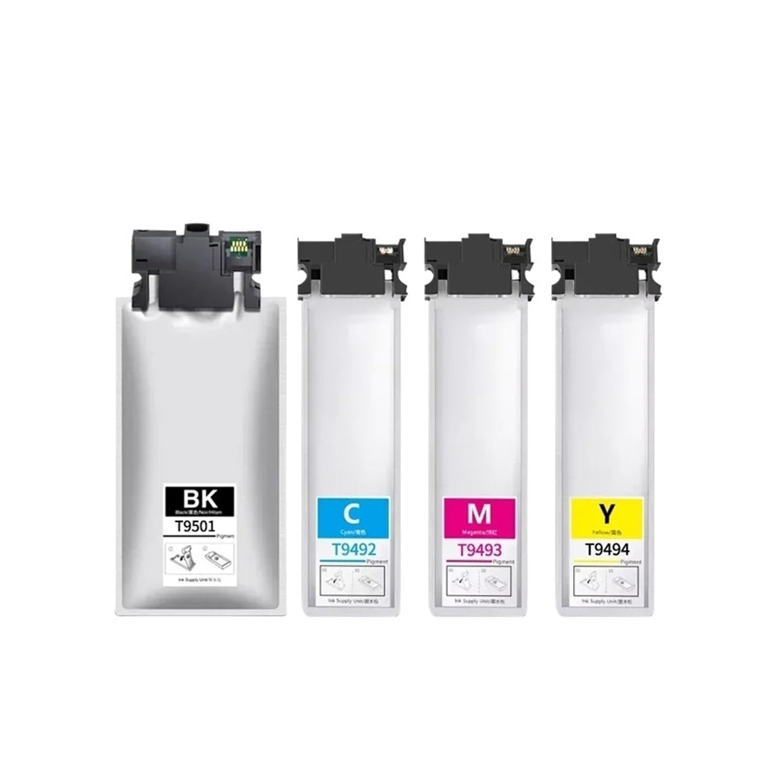 Cartuchos de Tinta T9491 T9492 T9493 T9494 T9501 compatibles con Epson