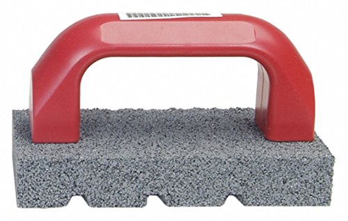 Rubbing Brick, Silicon Carbide, Black, 6