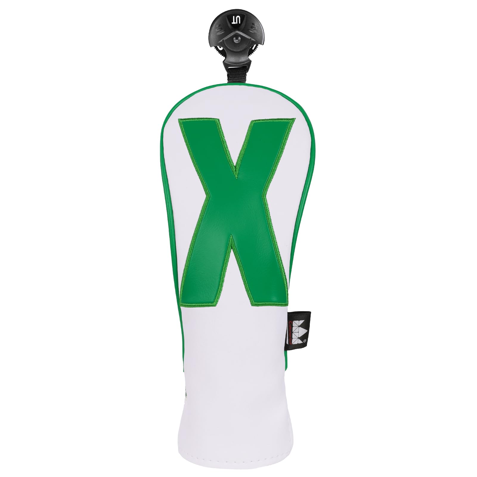 Craftsman Golf 1pc or 4pcs Clover Shamrock Golf Club Head Covers Headcovers for Woods and Driver Hybrids