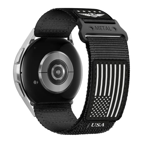 20mm Band Compatible with Samsung Galaxy Watch 7 6 5 4 FE Band 44mm 40mm/Watch 6 4 Classic 47mm 43mm...