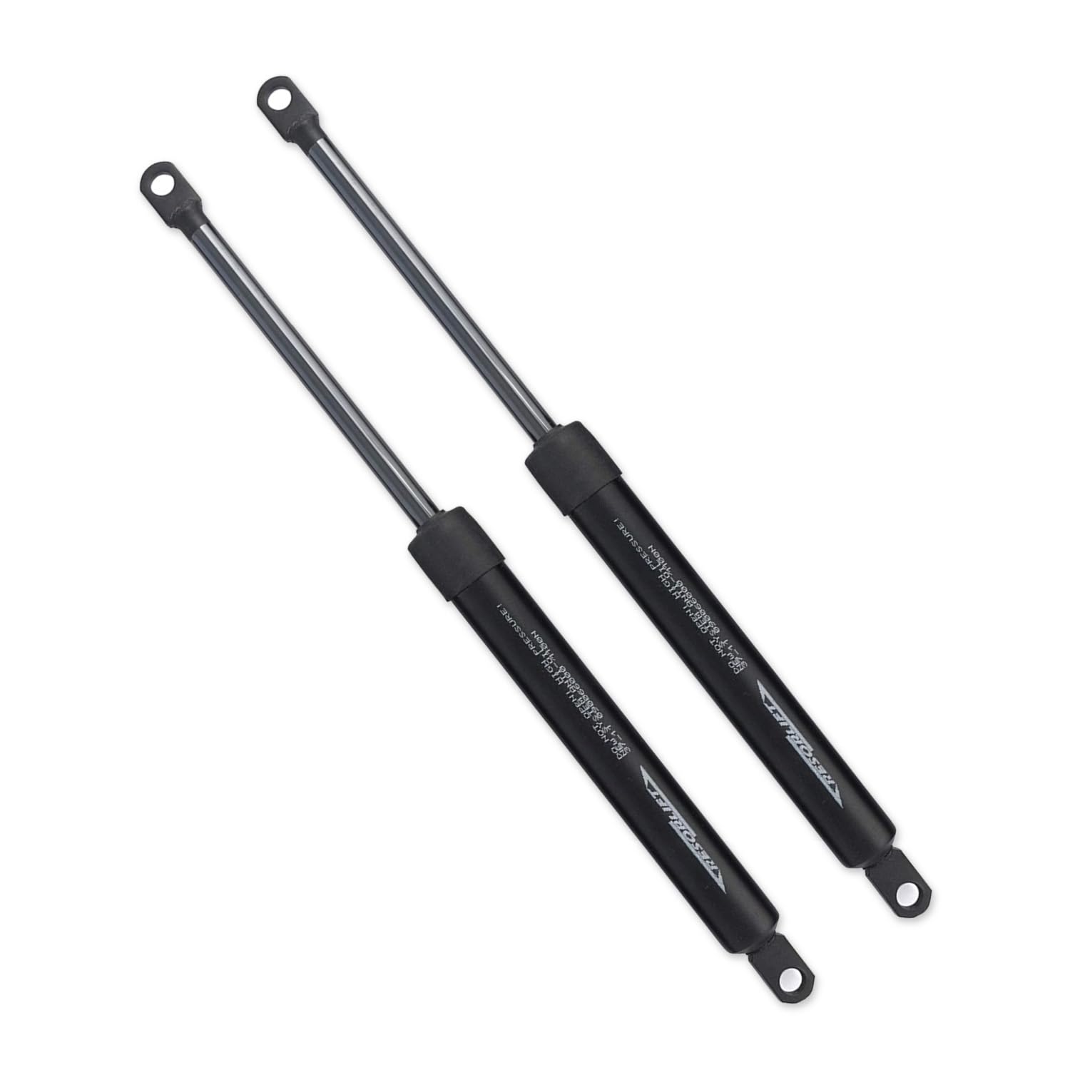 Juego de 2 amortiguadores o Resortes de Gas para canapés de 1150N - Brida M-8 - Ideal para canapés de 135cm - Cuens