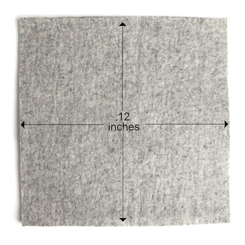 Plantillas 100% Lana Pura para Hombre y Mujer 12x12x1/4 in miniatura 3