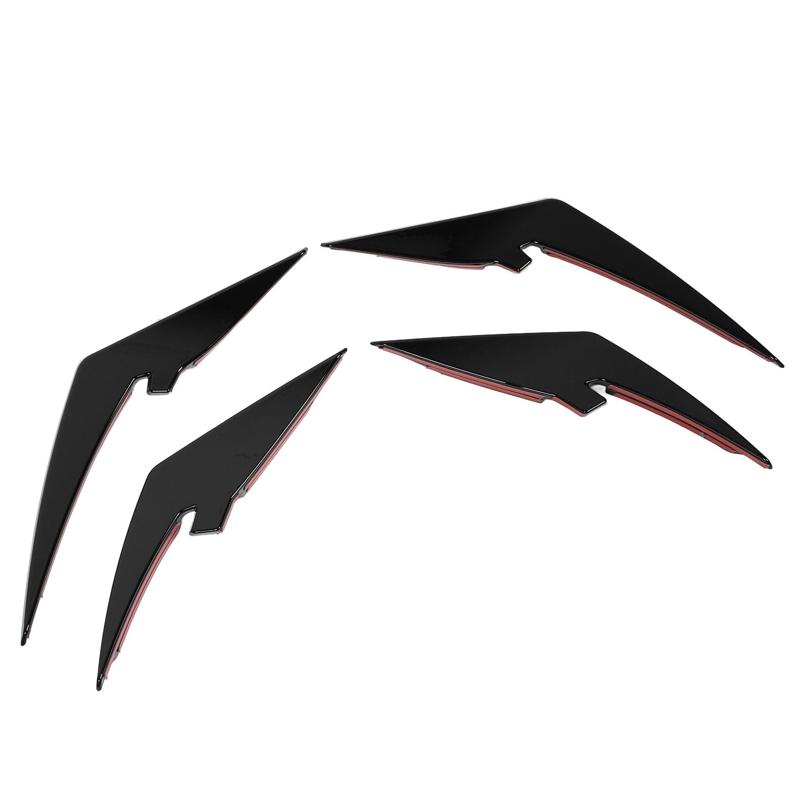 LICAEVEY Przedni Zderzak Spojlery Fins ABS, M3 M4 G80 G81 G82 G83, 4 Szt