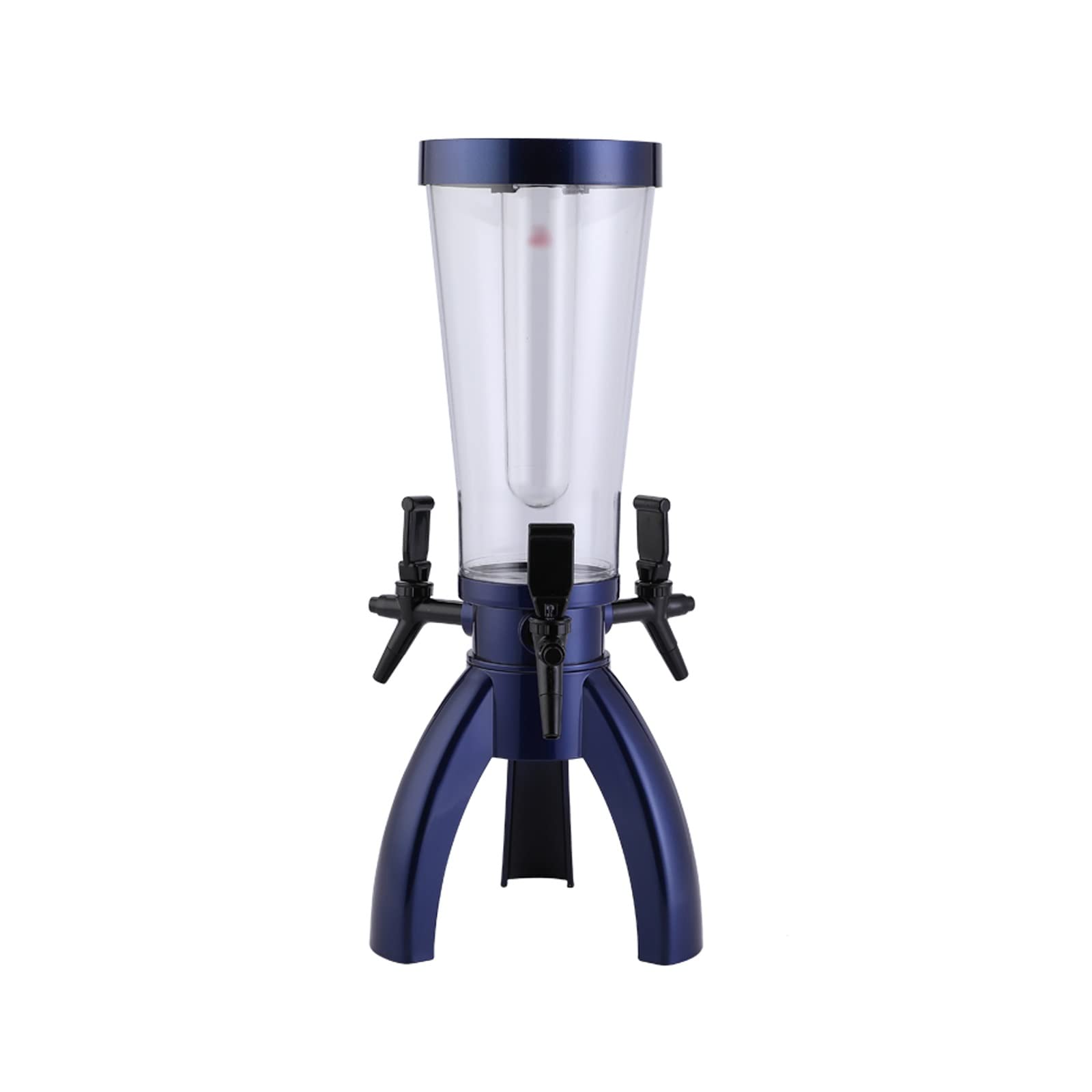 Beer Dispenser Tabletop Beer Dispenser 3L Beer Tower Dispenser with Icicles and Lights Beverage Dispenser with Taps Beer Dispenser for Party/Bar/Home/Exter