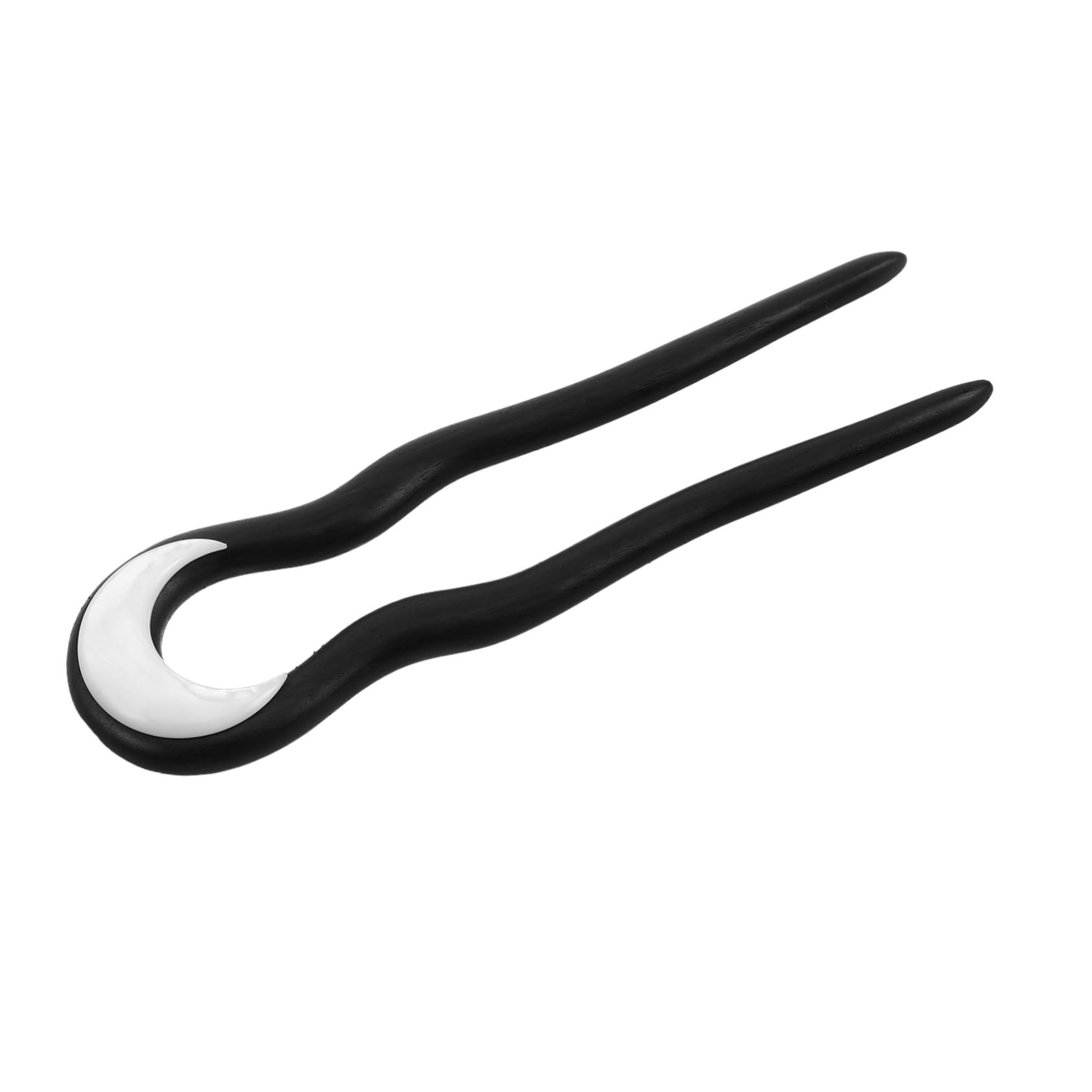 Épingle à cheveux forme U en bois pour fixer les chignons sans abîmer - 8