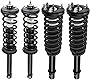 SCITOO Complete Strut Shock Coil Spring Assembly kit fit 2003 2004 2005 2006 2007 for Honda for Accord - Excluding Hybrid Models ‎ (Front Rear Pair) OE# 172123L 172123R 171372