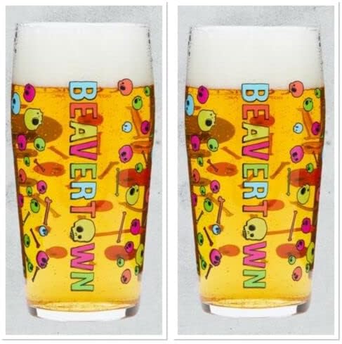 2 x Pint Glasses, 9 oz