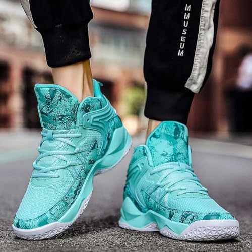 Unisex's High Top Lightweight Fly-Weaving Running Jogging Sneakers Sports Tennis Basketball Shoes4