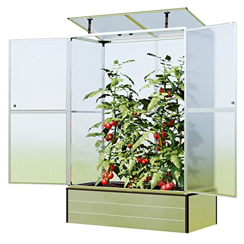 GFP Gewächshaus Tomatenhaus Emma 147 x 73 x 210 cm, 8 mm...