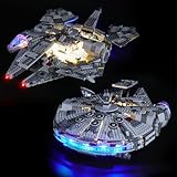 BRIKSMAX Light Kit for Lego-75257 Millennium Falcon - Led Lighting Compatible with Lego Star Wars Set - Not Include Lego Building Blocks
