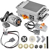 L'ensemble moteur Power Functions fonctionne avec toutes les fonctions d'alimentation compatibles avec les grandes marques de jouets de construction pour une construction créative.