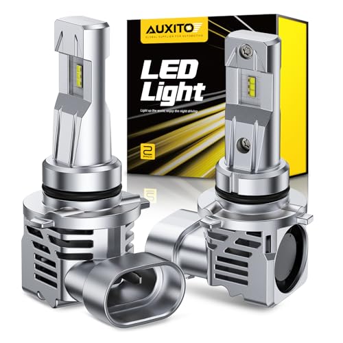 Image of AUXITO 9006 /HB4 LED Bulb, 60W Per Set, Plug N Play, Long Lifespan, 99% Compatibility, 2PCS
