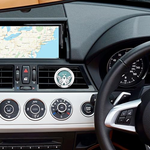 Image of AZNECK Car Aromatherapy Essential Oil Diffuser Vent Clips Car Diffuser Vent Clip Butterfly Air Freshener 10 Felt Pads Car Accessories for Women Gifts