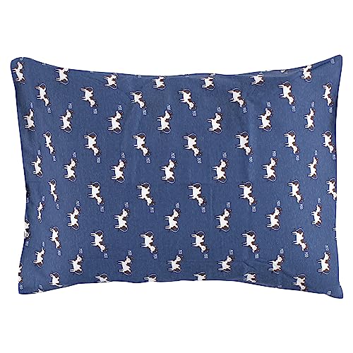 Image of Hudson Baby Unisex Baby and Toddler Cotton Toddler Pillow Case, Tractor and Cow, One Size
