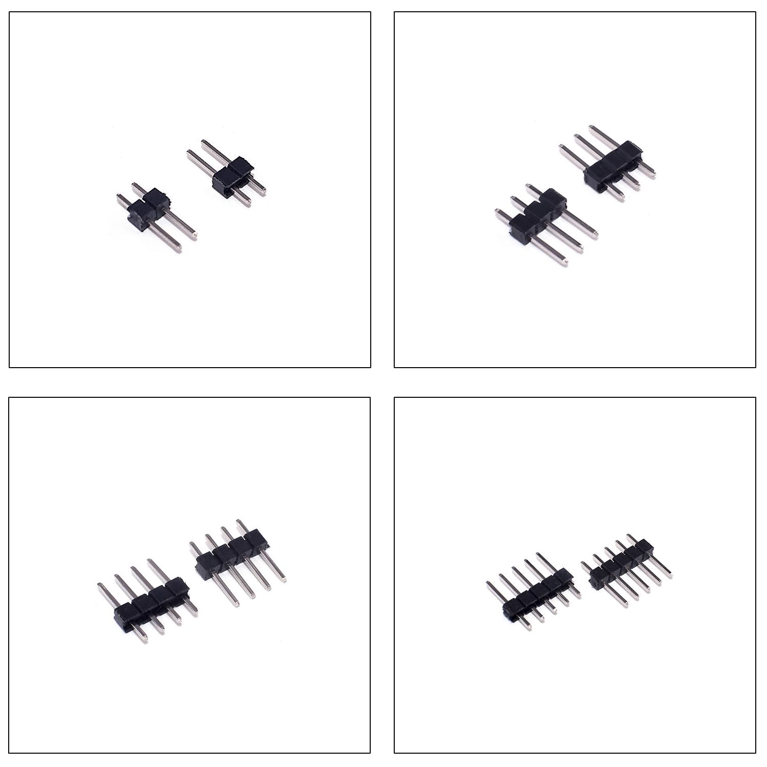 けろページ Amazon.com: Yoeruyo Pin Headers 2.54mm Header Connector Kit