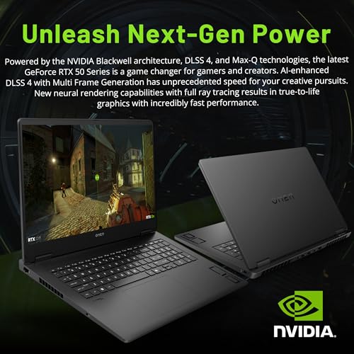 Image of HP Omen 17 17.3 inch FHD Gaming Laptop, NVIDIA GeForce RTX 5060, AMD Ryzen AI 9 365, 16GB RAM, 2TB Storage(1TB SSD&1TB Docking Station Set), 144Hz, Backlit Keyboard, IR Camera, Win 11 Pro, Black