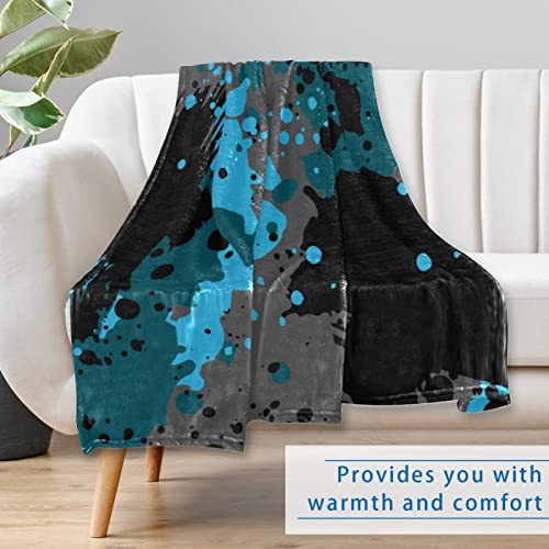 Couverture douce grunge 150x100 cm pour lit et canapé - 7