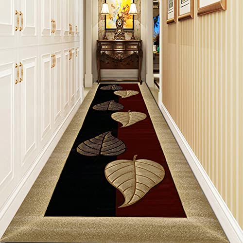 Alfombra pasillo de 3m larga y estrecha moderna lavable 5