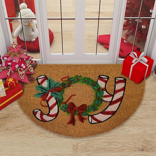 Tappeto zerbino mezzaluna Natalizio Preziosa Home