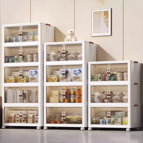 Bacs de rangement empilables pour optimiser l'espace des petits placards - 3