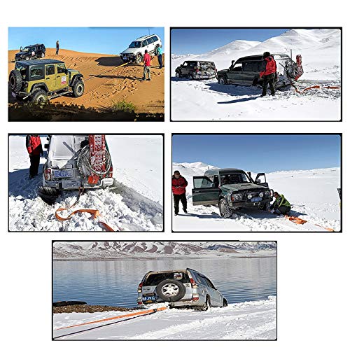Corde de traction de voiture pour sortir de la boue - 6