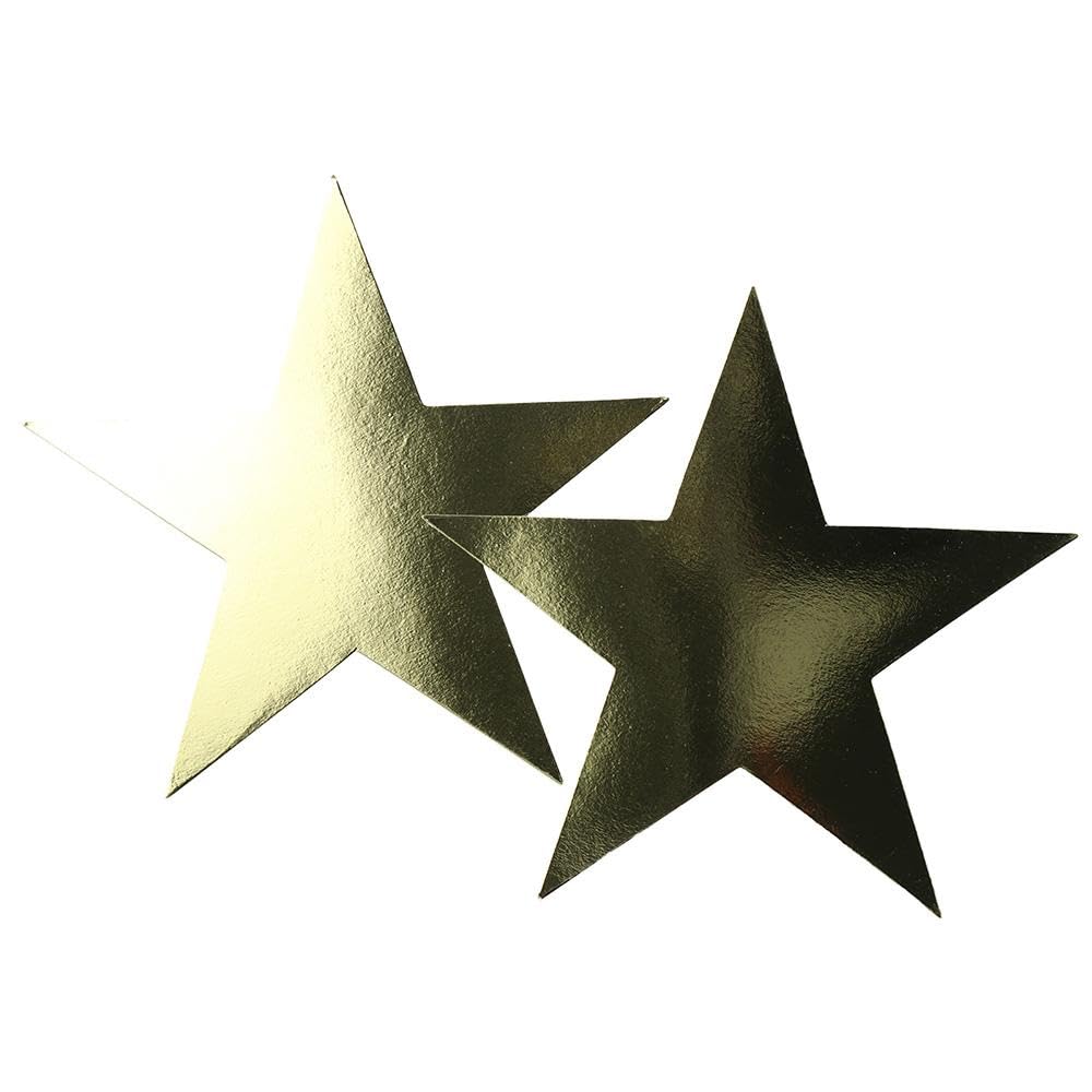80 Stück Glitzerstern-Ausschnitte 15,2 Cm - 8 Farben, Für Partydeko, Pinnwand, Klassenzimmer