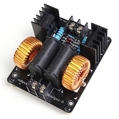 Icstation DC12-30V ZVS Tesla Coil SGTC Marx Generator High Voltage Driver Plate Board Arc Igniter Induction Heating Power Module no Taps Icstation DC12-30V ZVS Tesla Coil SGTC Marx Generator High Voltage Driver Plate Board Arc Igniter Induction Heating Power Module no Taps