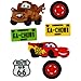 Dress It Up 7719 Disney Button Embellishments, Cars 3.75 x 3 x 0.19, Small