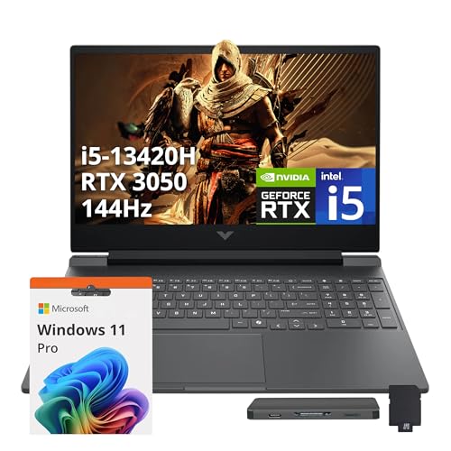 HP Victus Q[~Om[gp\R 15.6C` FHD IPS 144Hz fBXvC Intel i5-13420H 64GB RAM 4TB PCIe SSD NVIDIA GeForce RTX 3050 obNCgL[{[h J