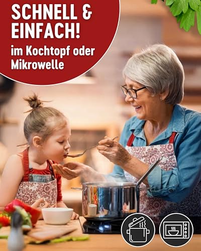 Foto von DREISTERN Gourmet Rinderrouladen 500g I Mit pikanter Sauce I Herzhaftes Fertiggericht in recyclebarer Konservendose I Lange Haltbarkeit dank natürlicher Konservierung I Hausmacher Qualität