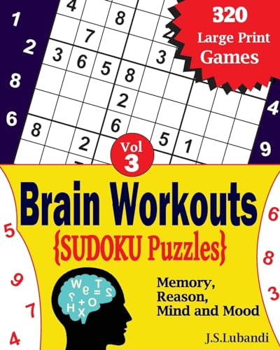 Brain Workouts SUDOKU(Numbered) Puzzles