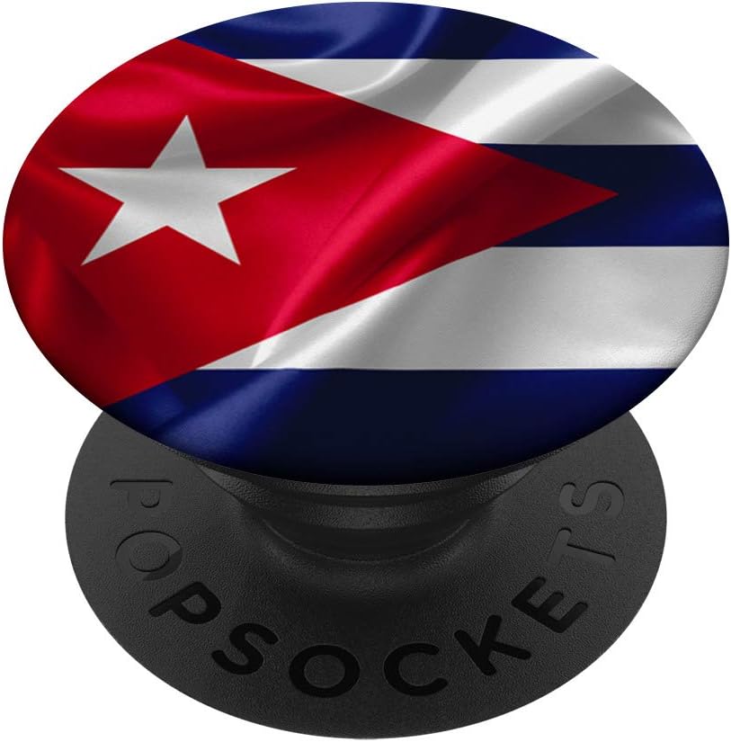 Cuban Flag Cell Phone Accessory Cuba Gift PopSockets PopGrip: Swappable Grip for Phones & Tablets