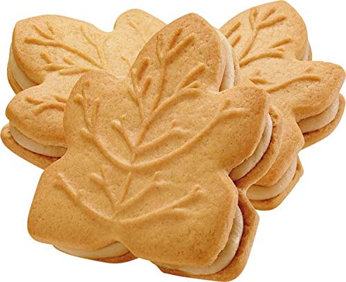Miniatura 4 de Leclerc Galletas sándwich de crema de hoja de arce, 350 g12.3 oz (enviadas desde Canadá)