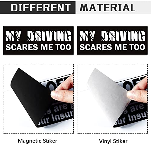 Auto Sticker 8 Pieces Funny Car Decals Truck Stickers Funny Bumper Stickers Decorative Vehicle Automotive Decals For Car Truck Motorcycle Wall Laptop, 8 X 3 Inches (Vinyl) #TOP3