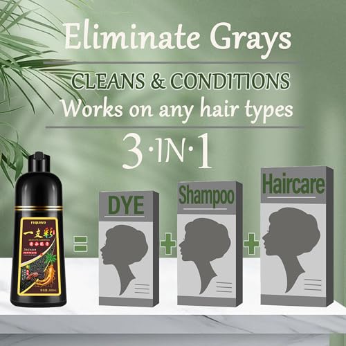 Dark-Brown-Hair-Dye-Shampoo-3-in-1-100-Gray-Hair-Coverage-in-Minutes-Instant-Hair-Color-Shampoo-for-Women-Men-Natural-Plant-Bubble-Shampoo-Hair-Dye-Champu-Con-Tinte-Para-Canas-169-Fl-Oz
