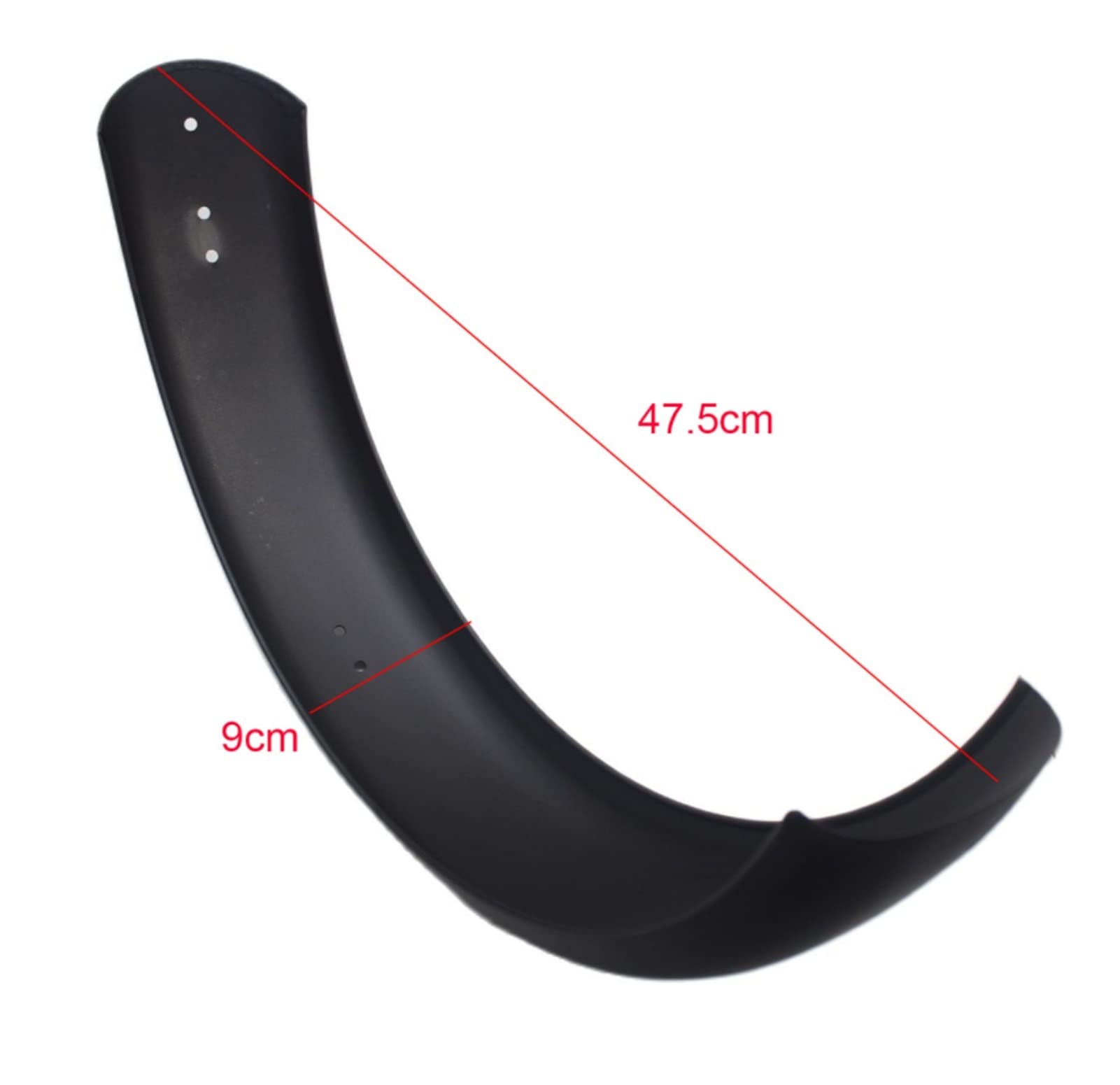 PooBa Garde-Boue de vélo - Garde-Boue Avant et arrière, Garde-Boue de vélo Pliant électrique de 16 Pouces Garde-Boue de vélo de Neige Fat Bike Fender Fatbike Bike Cycling Fenders Parts16x3.0