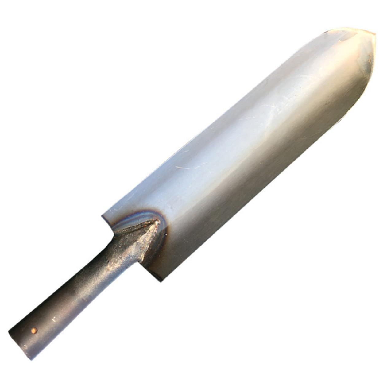 Pflanzspaten aus Stahl in Silber für Garten und Hof